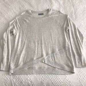 Athleta criss cross sweatshirt
